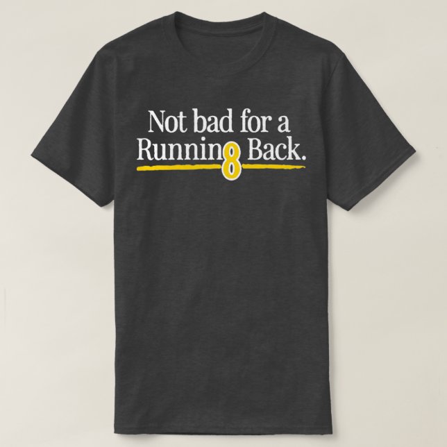 Camiseta No es malo para volver (Diseño del anverso)