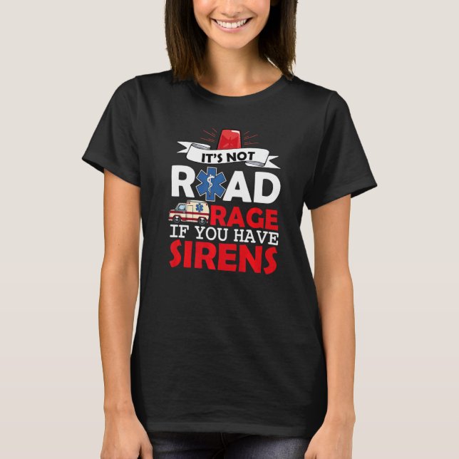 Camiseta No es Médica médico ambulante cargar Med Sch (Anverso)