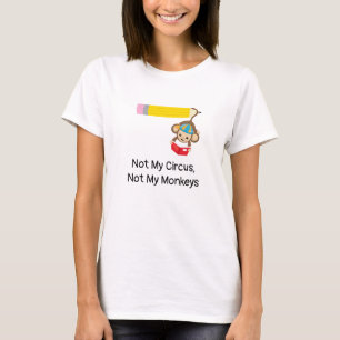 Camiseta No es mi circo, no es mi mono, es mi padre