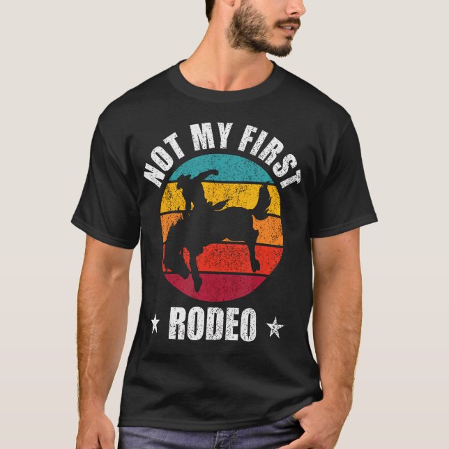 Camiseta no es mi primer rodeo (Anverso)