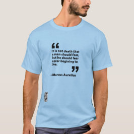 Camiseta No es muerte... Marcus Aurelio