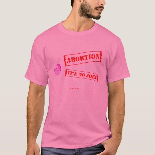 Camiseta No es ningún chiste (Anverso)
