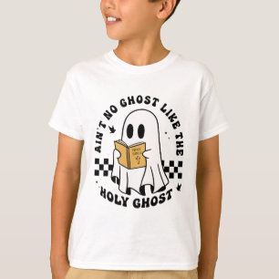 Camiseta No es ningún fantasma como el sagrado fantasma gra