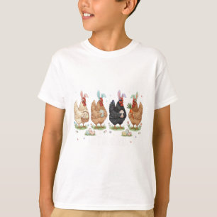 Camiseta No Es Nuestro Trabajo Pollitos Divertidos Cazador