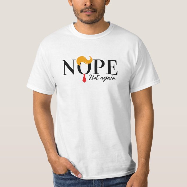 Camiseta No es nuevo el gracioso anti trump - elecciones de (Anverso)