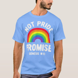 Camiseta No Es Orgullo Promesa Lgbt Hombres Cristianos Orgu