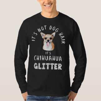 Camiseta No Es Pelo De Perro Es Perro Divertido Purpurina D