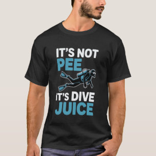 Camiseta No es pis Es Jugo de Buceo Buceo en Apnea