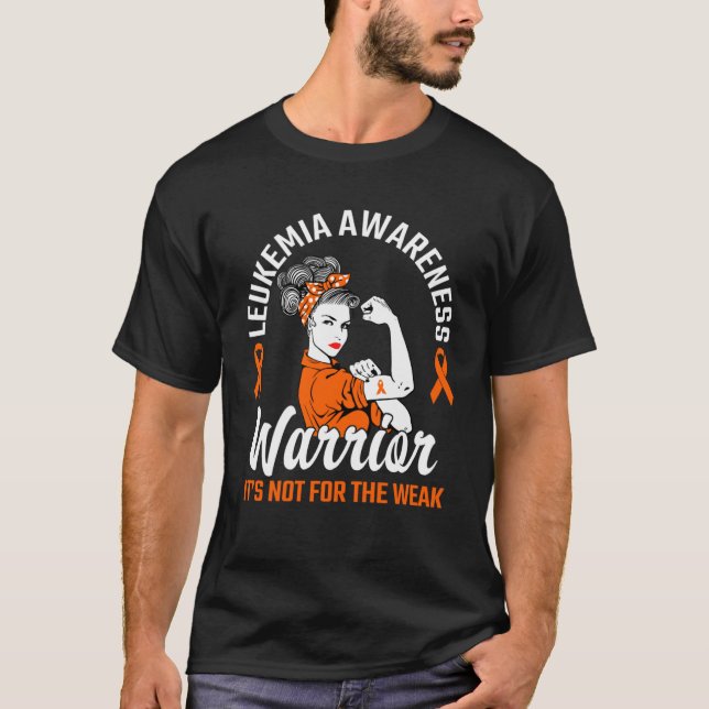 Camiseta No es por la débil guerra de leucemia del Naranja  (Anverso)