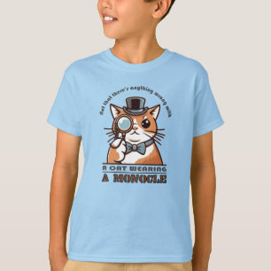 Camiseta No es que haya algo malo con que un gato lleve pue