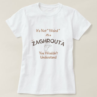 Camiseta No es "raro", es cultura | Zaghrouta Tee