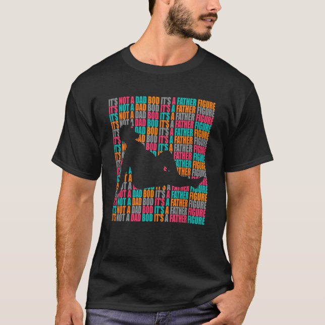 Camiseta No es sangre de papá es la figura de padre D de pa (Anverso)