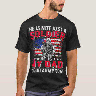 Camiseta No Es Solamente Un Soldado, Es Mi Padre Orgullo De