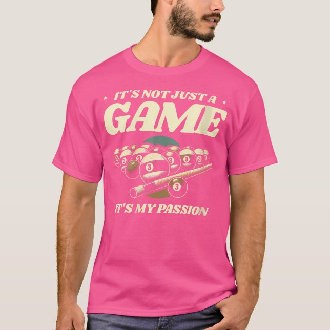Camiseta No Es Sólo Un Juego, Es Mi Piscina Billi (Anverso)