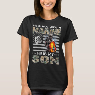Camiseta No Es Sólo Un Marino, Es Mi Hijo Madre Marina.