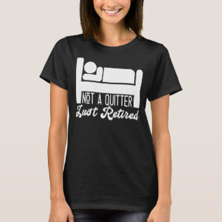 Camiseta No es sólo un retiro feliz de regalos de retiro