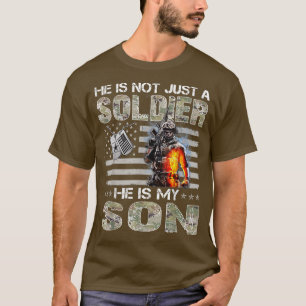 Camiseta No Es Sólo Un Soldado, Es Mi Hijo Orgulloso Ejérci