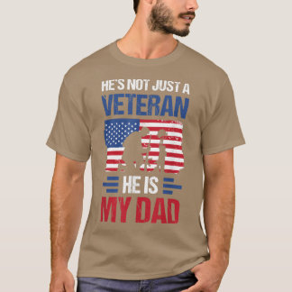 Camiseta No es solo un veterano, es el día de mi padre 