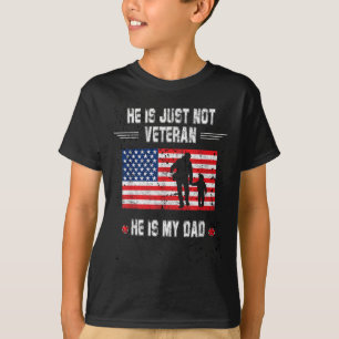 Camiseta No Es Solo Un Veterano, Es Mi Padre Veteranos.