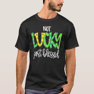 Camiseta No Es Suerte Simplemente Bendecido Con El Zapato D