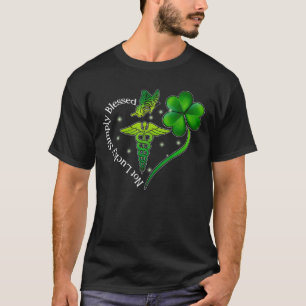 Camiseta No Es Suerte Simplemente Bendecido St. Patrick Day