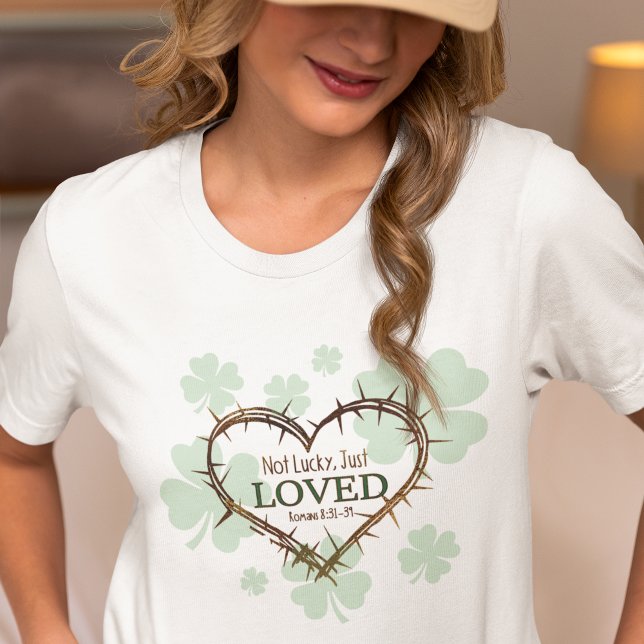 Camiseta NO ES SUERTE SOLO AMAR EL Día de San Patricio (Subido por el creador)