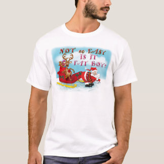 Camiseta No es tan fácil, es un chico gordo