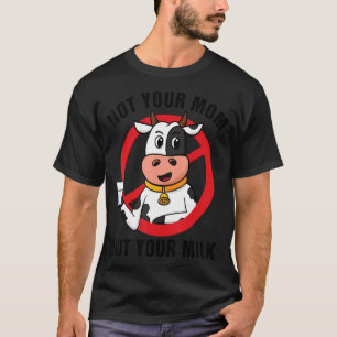 Camiseta No es tu activismo vegano de leche Vegan Thin