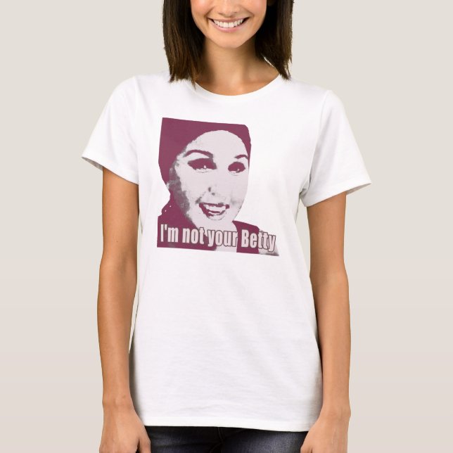 Camiseta No es tu Betty Sweet (Anverso)
