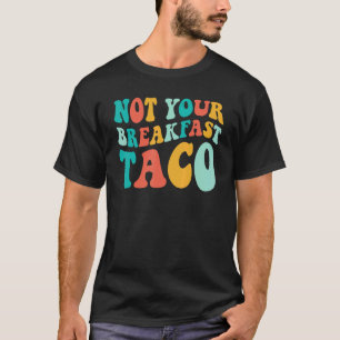Camiseta No es tu desayuno Groovy Colorido