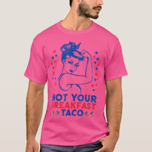 Camiseta No es tu desayuno Taco American Strong
