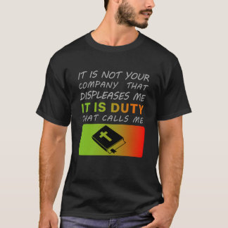 Camiseta "No es tu empresa la que no me gusta, llamadas de 