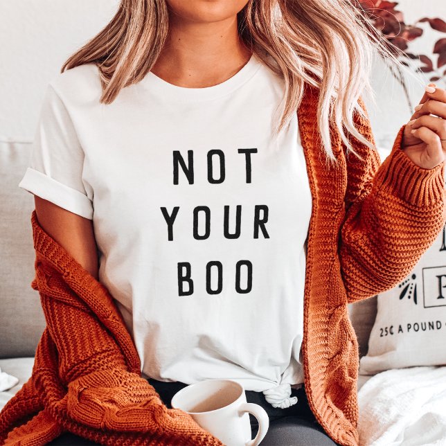 Camiseta No es tu Halloween Boo (Subido por el creador)