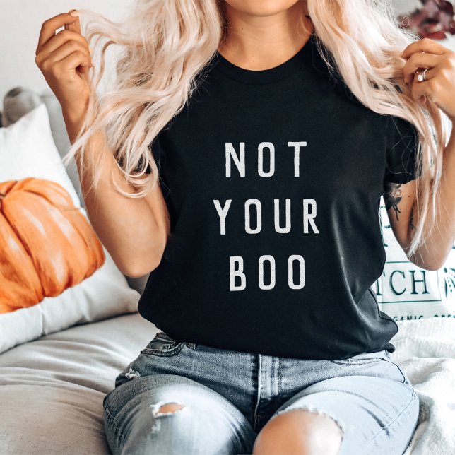 Camiseta No es tu Halloween Boo (Subido por el creador)