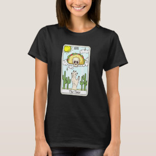 Camiseta No Es Tu Taco De Desayuno El Taco Tarot Card Taco