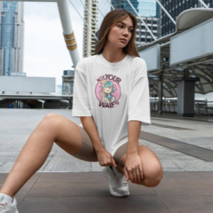 Camiseta No es tu Waifu