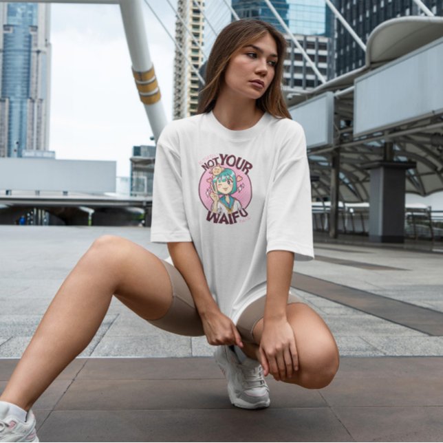 Camiseta No es tu Waifu (Subido por el creador)