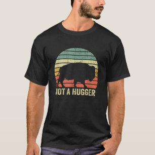 Camiseta No es un abrazador divertido Introducción al Bison