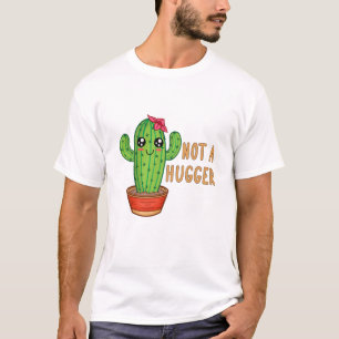 Camiseta No es un abrazo libre de cactus