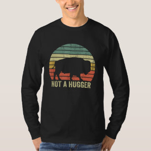 Camiseta No es un Búfalo Divertido de Yellowstone que Abraz