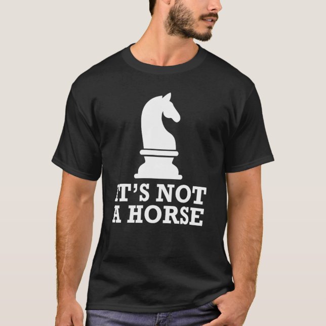 Camiseta No Es Un Caballo (Anverso)