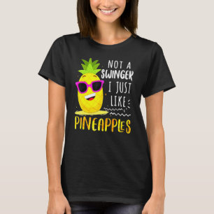 Camiseta No es un cantante a quien me gusta la piña Jo
