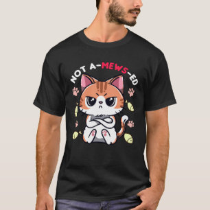 Camiseta No es un chiste de Pun KittenCat Ed para gato