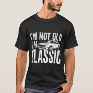 Camiseta No es un clásico antiguo coche muscular retro dive