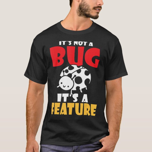 Camiseta No es un error es un programador de funciones (Anverso)