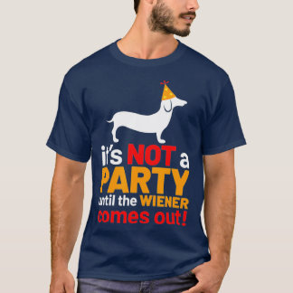 Camiseta No Es Un Fiesta Hasta Que El Vendedor Salga Perro.
