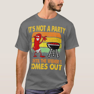 Camiseta No Es Un Fiesta Hasta Que El Visero Salga De Perro