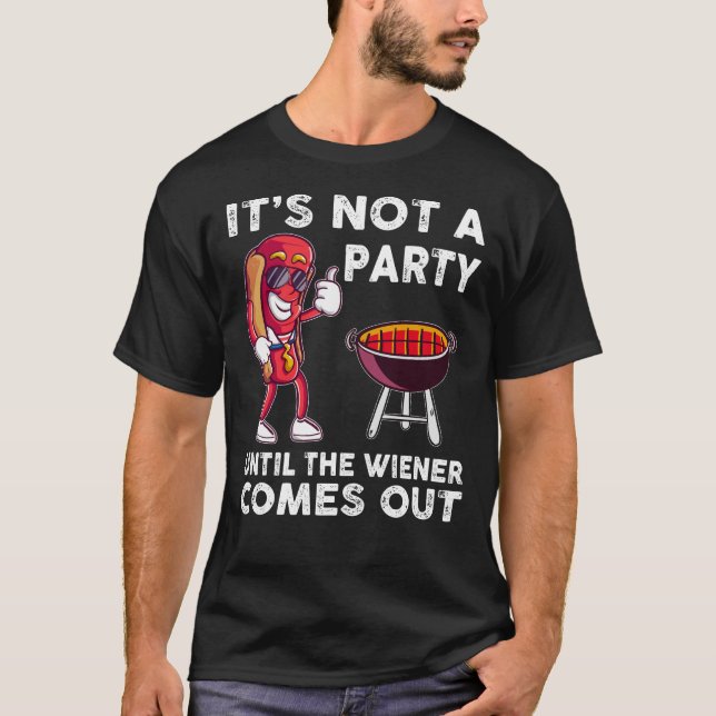Camiseta No es un Fiesta hasta que salga el viejito, gracio (Anverso)