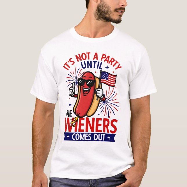 Camiseta No es un Fiesta hasta que salga el visero (Anverso)