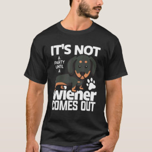 Camiseta No es un Fiesta hasta que un viejito sale de Dachs